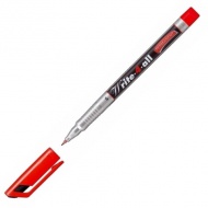 Stabilo: Write 4 all "S" rot alkoholischer Filzstift 0,4mm