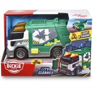 Städtischer Müllwagen mit Licht und Sound 15cm - Dickie Toys