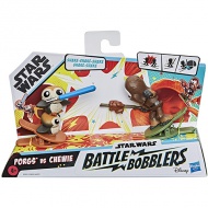 Star Wars Battle Bobblers Porgs vs Chewie Clip-Figur - Hasbro