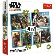 Star Wars: The Mandalorian 4-in-1 Puzzle - Trefl