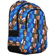 Street Glide blauer Schulranzen, Rucksack 31x16x45 cm