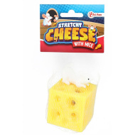 Stretchy Cheese versteckende Maus in zwei Varianten 1 Stück