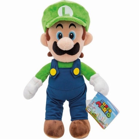 Super Mario: Luigi Plüschfigur in 30 cm Größe