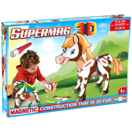 Supermag 3D Pony magnetisches Konstruktionsspielzeug