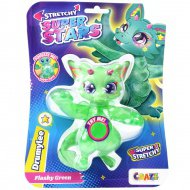 Superstars: Dehnbare Glitzer-Drachenfigur Drumylee 16cm