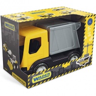 Tech Truck gelber Müllwagen 26cm - Wader