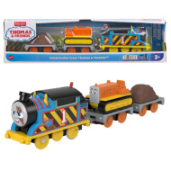 Thomas Lieblingsmomente: Thomas die Lokomotive und Terence der Traktor motorisiertes Zugset - Mattel