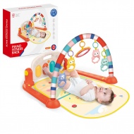 Tier-Spielmatte mit Baby-Klavier 40x75x58cm