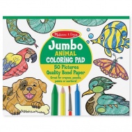 Tiere Jumbo Malbuch - Melissa &amp; Doug