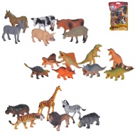 Tierspielfigurenset mit Bauernhof-, Dinosaurier- oder Dschungeltieren - Simba Toys