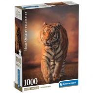 Tiger HQC 1000-teiliges Puzzle mit Poster - Clementoni