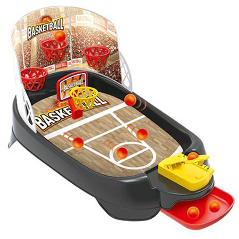 Tisch-Basketball-Geschicklichkeitsspiel-Set 14x22x13cm