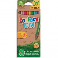 Tita Eco Family Buntstifte 12er-Set - Carioca