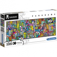 Tokidoki 1000-teilige Panorama-Puzzle - Clementoni