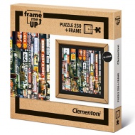 Tokio Lichter 250-teiliges Puzzle mit Rahmen - Clementoni