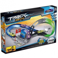 Track Racing Rennstrecke mit Looping und Spielzeugauto