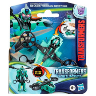 Transformers EarthSpark: Chaos Terran Spitfire Roboterfigur in einem Schritt umwandelbar - Hasbro