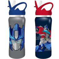 Transformers Edelstahl-Trinkflasche 500ml in zwei Varianten