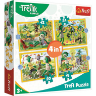 Trefliks gemeinsames Vergnügen 4-in-1 Puzzle - Trefl