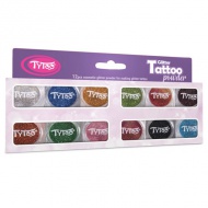 TyToo: Die schönsten Farben Auswahl Glitzer-Set 12x2,5ml