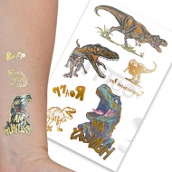 TyToo: Dinosaurier T-Rex Aufklebetattoo