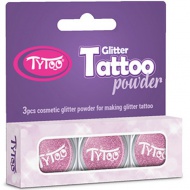 TyToo: Glitzerpulver-Set in Babyrosa 3x2,5ml