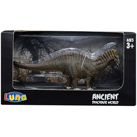 Uralte Dinosaurierwelt: Brontosaurus Dino Figur