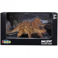 Uralte Dinosaurierwelt: Triceratops-Dino-Figur