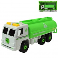 Urban Services: Zerlegbarer Tanklastwagen mit Werkzeugen und Sound 20cm