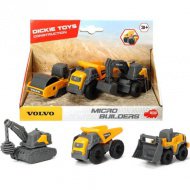 Volvo Arbeitsmaschinen 3er-Set in zwei Varianten - Dickie Toys