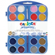 Wasserfarben-Set mit 24 Farben - Carioca