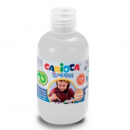 Weiße Temperafarbe 250ml - Carioca