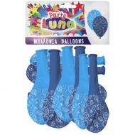 Weltraum - blaues Partyballon-Set, 8 Stück