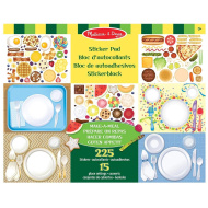 Wiederverwendbares Aufkleberset - Essenszubereitung - Melissa &amp; Doug