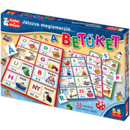 Wir lernen die Buchstaben spielerisch kennen Gesellschaftsspiel.