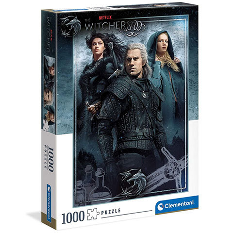 Witcher: Hexer 1000-teilige Puzzle - Clementoni