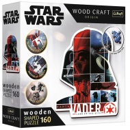 Wood Craft: Star Wars - Darth Vader 160-teiliges Premium-Holzpuzzle - Trefl