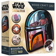 Wood Craft: Star Wars - Der Mandalorianer 160-teiliges Premium-Holzpuzzle - Trefl