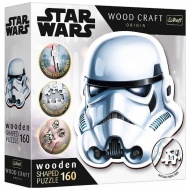 Wood Craft: Star Wars - Sturmtruppler-Helm 160-teiliges Premium-Holzpuzzle - Trefl