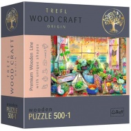 Wood Craft: Strandhaus Holzpuzzle 500+1 Stück - Trefl