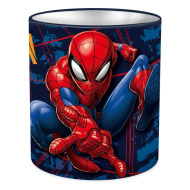 Wunderbarer Spider-Man zylinderförmiger Metall-Schreibtisch-Stiftehalter 10x11cm