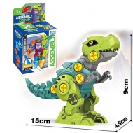 Zusammenbaubarer T-Rex Dinosaurier Spielset