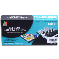 Schach und Mensch ärgere dich nicht 2-in-1 Spieleset