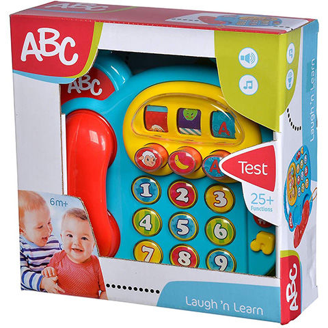 ABC buntes Telefon mit Licht- und Soundeffekten - Simba Toys