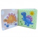 Baby-Buch: Dinosaurier weiches Planschbuch 14x13cm