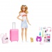 Barbie®: Dreamhouse Adventures reisende Barbie-Puppe mit Zubehör - Mattel