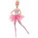 Barbie®: Glänzende Regenbogen-Ballerina mit blondem Haar und Licht - Mattel