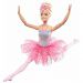 Barbie®: Glänzende Regenbogen-Ballerina mit blondem Haar und Licht - Mattel