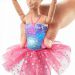 Barbie®: Glänzende Regenbogen-Ballerina mit blondem Haar und Licht - Mattel