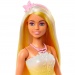 Barbie Dreamtopia: Prinzessinnenpuppe im gelb-rosa Schmetterlingskleid - Mattel